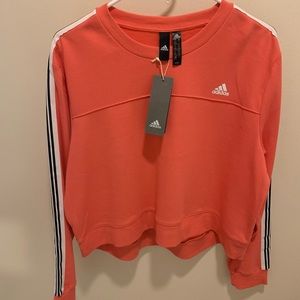 Adidas Crewneck Semi Cropped Sweatshirt
